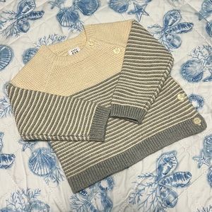 Baby Gap Striped Knit Sweater Size 6-12 Months